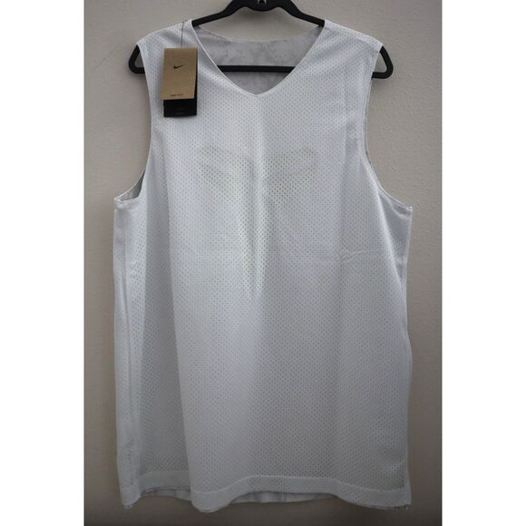 KB x Nike FZ0934-100 Men's Sz L White Dri-FIT Reversible Basketball Jersey - Picture 3 of 16
